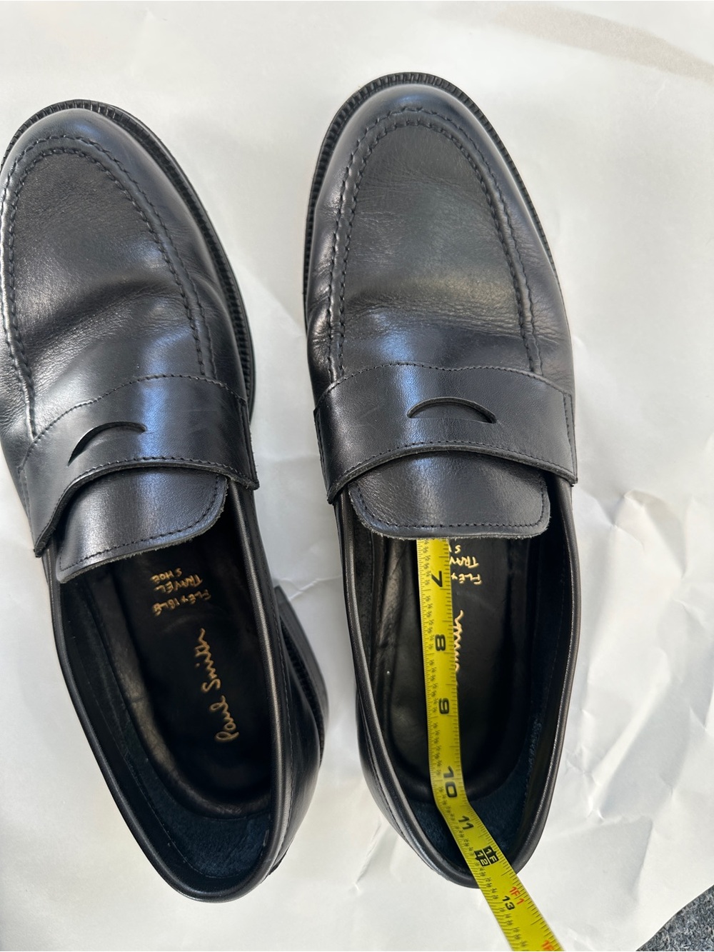 Paul Smith Black Leather Penny Loafers - Picture 10 of 10